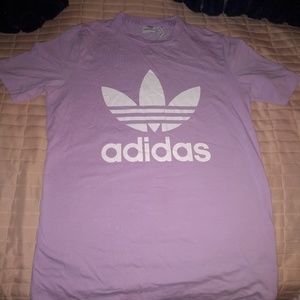 Adidas Women's Light Purple Trefoil set